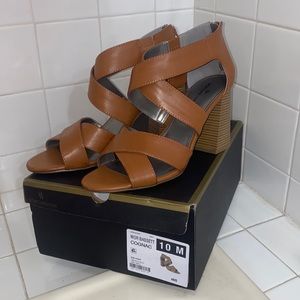 Worthington “Bassett” sandals. Size 10 with 3.5 inch heels